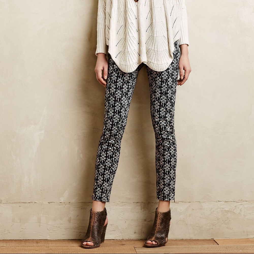 Pilcro and the Letterpress Serif Sateen Jeans